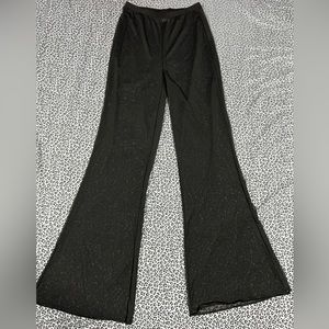 mesh cover up flare pants